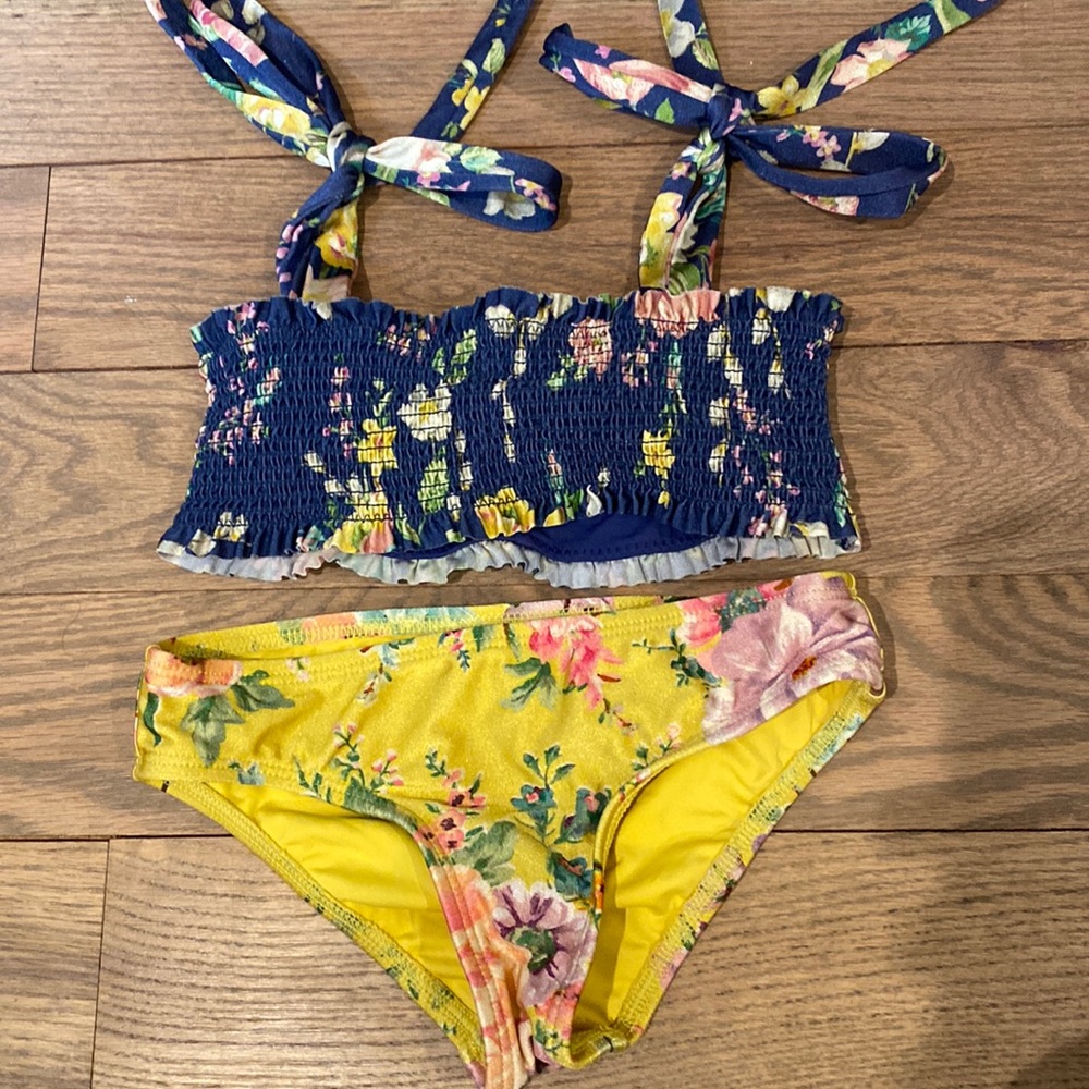 Zimmermann Two Piece Floral Bikini Size 4